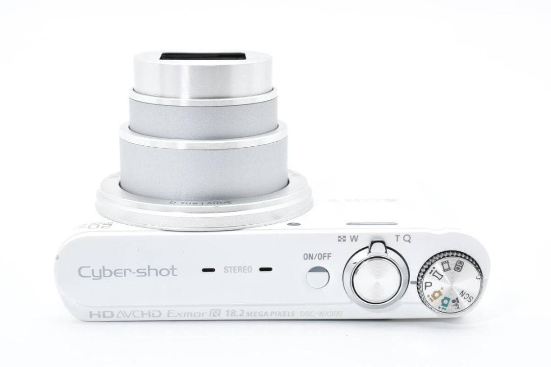 美品 　SONY Cyber-shot DSC-WX300 ホワイト ＃A334