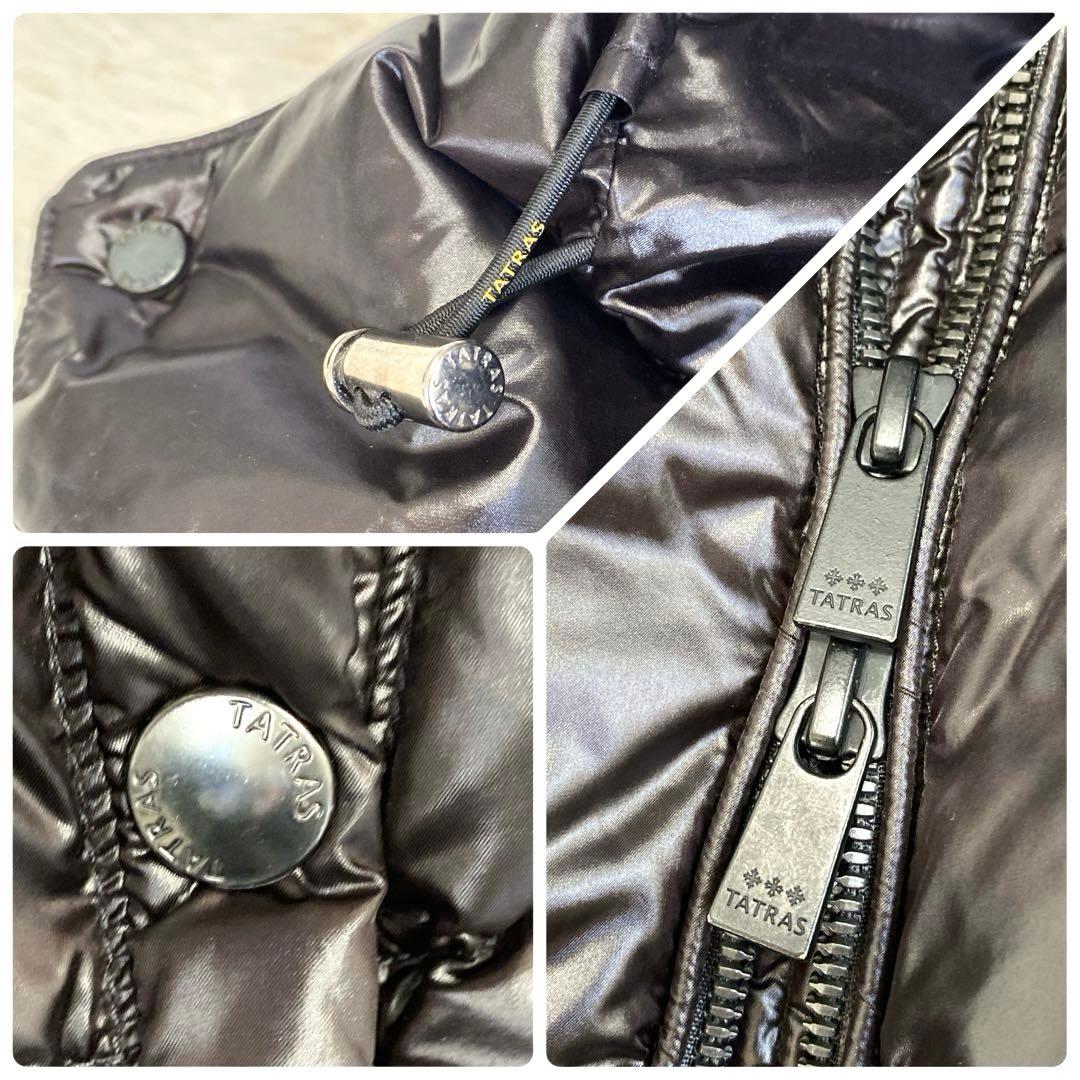 ✨極美品✨TATRAS タトラス ダウンベスト ブラック 黒 02