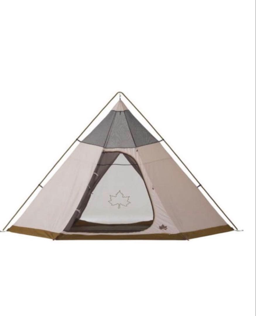 【ロゴス】vポールテント　 インナーマット&シート付き