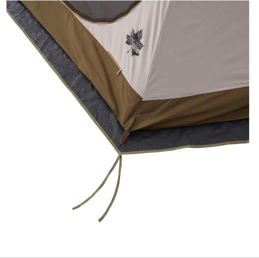 【ロゴス】vポールテント　 インナーマット&シート付き