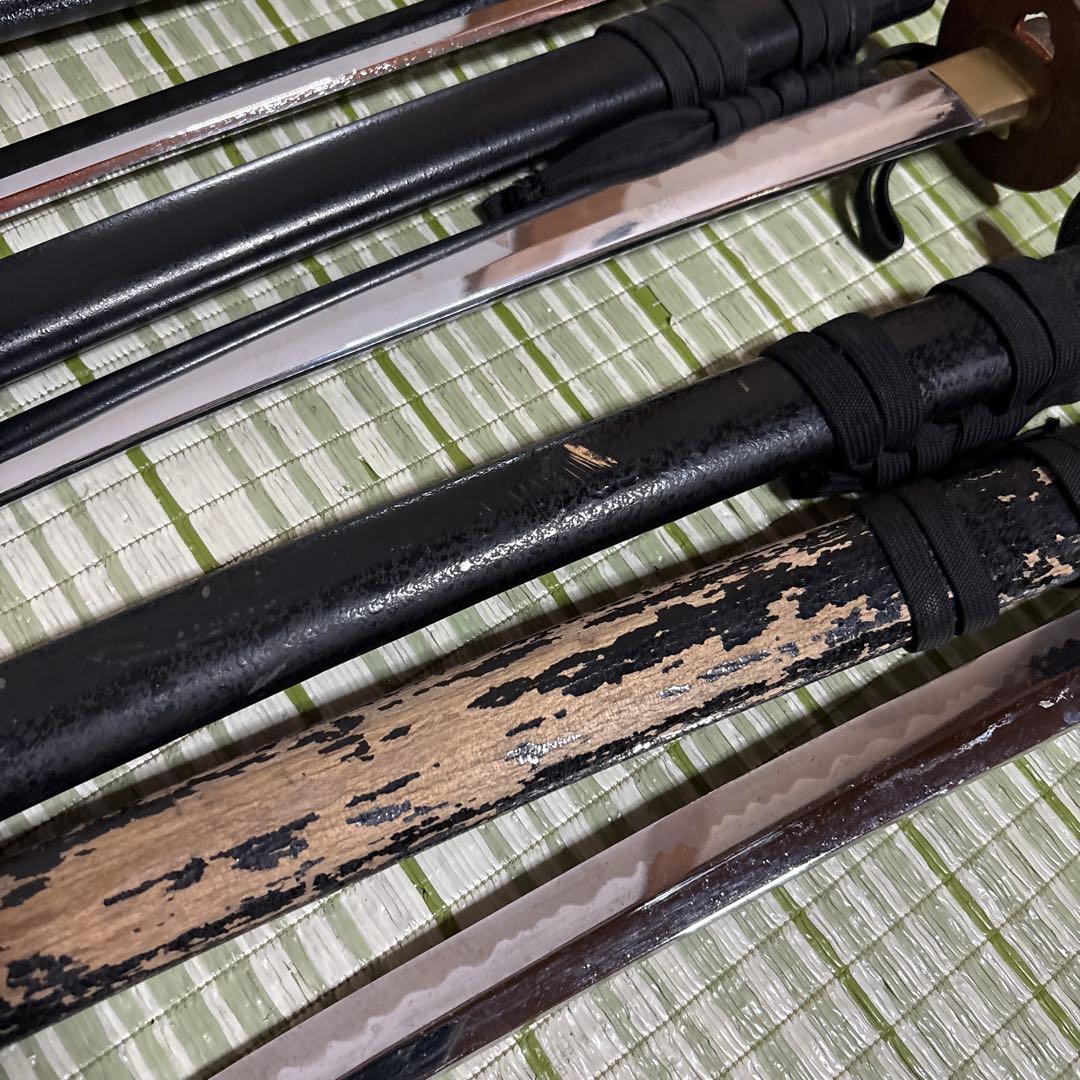 模造刀 模擬刀 武士 侍 伝統工芸 剣 ソード小太刀 鞘 鍔 大衆演劇 5