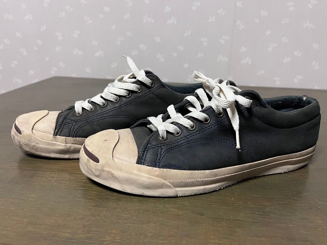 CONVERSE JACK PURCELL レザー　US8 USA製