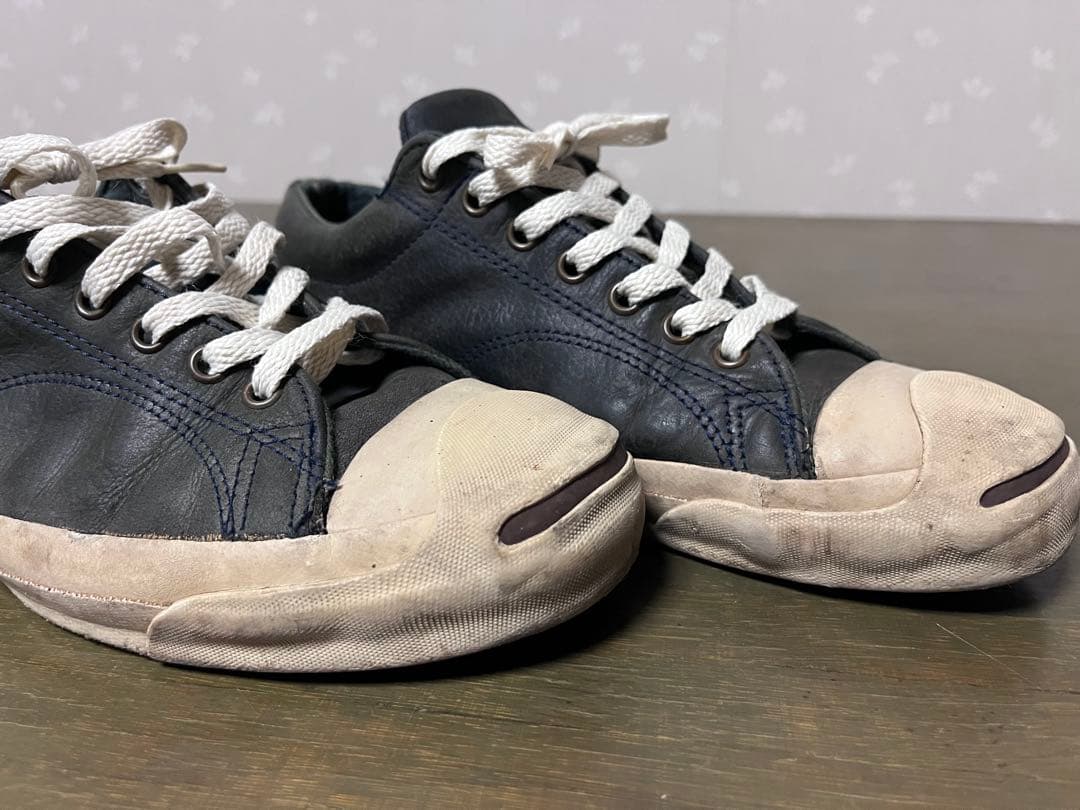 CONVERSE JACK PURCELL レザー　US8 USA製