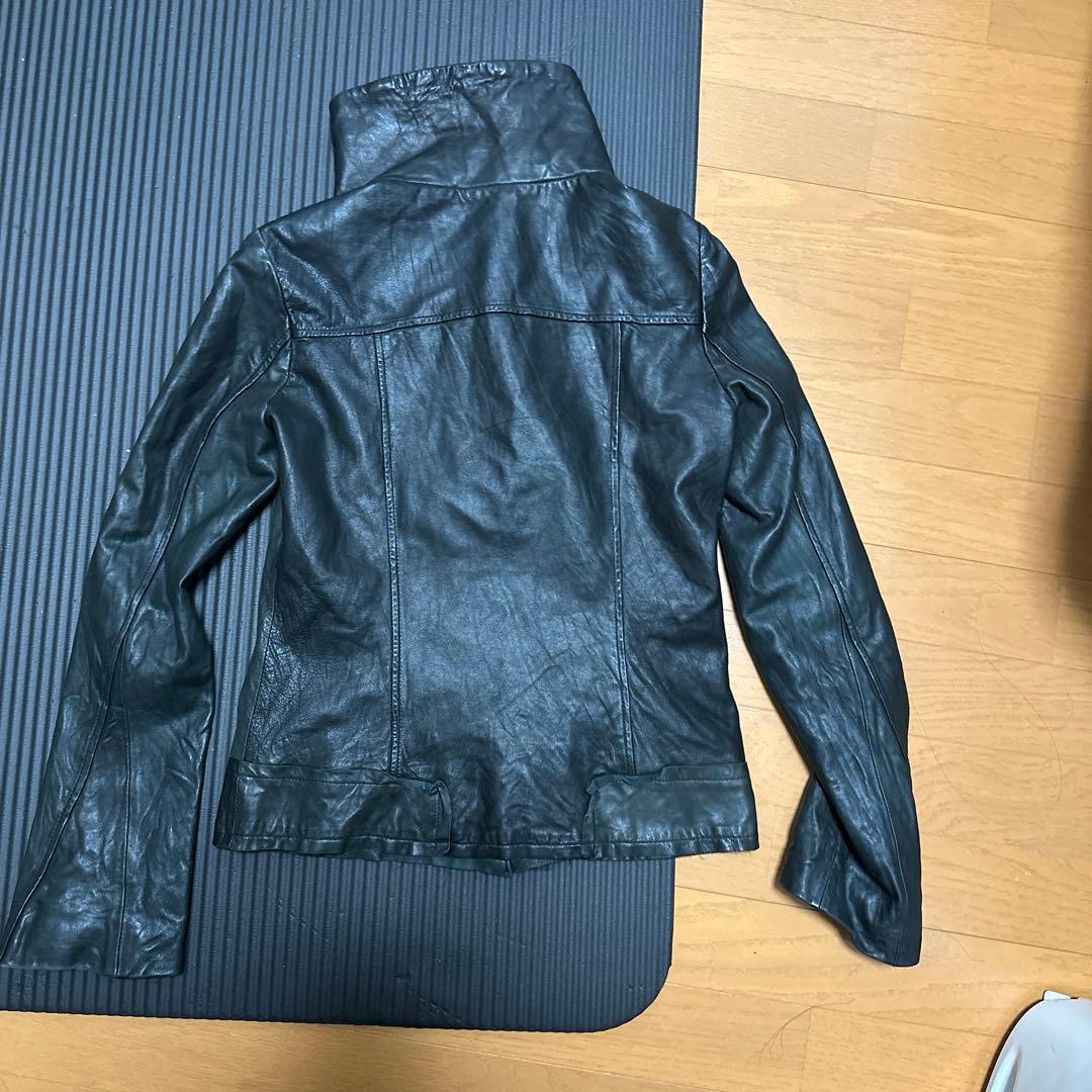 EKAM似 opium vkei y2kギャル男 ダークウェア レザージャケット