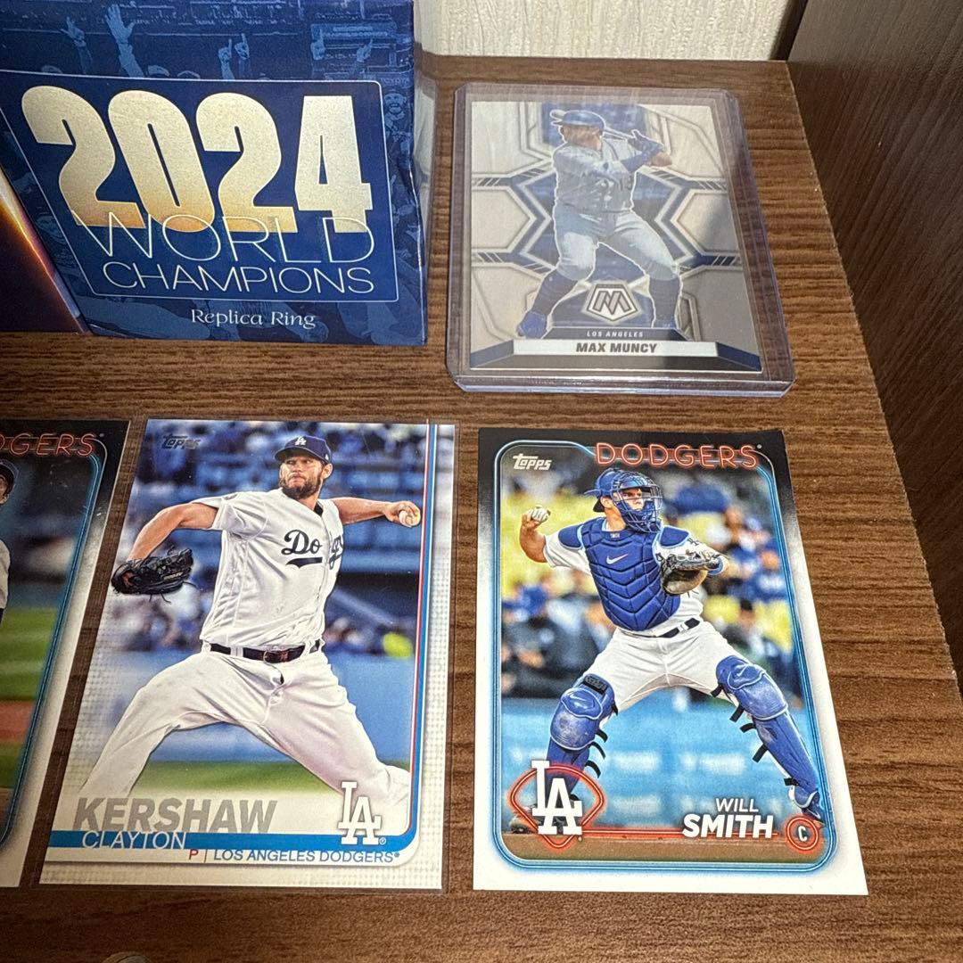 ミゲルロハスドジャース 2024 チャンピオンリング トロフィー球場限定配布