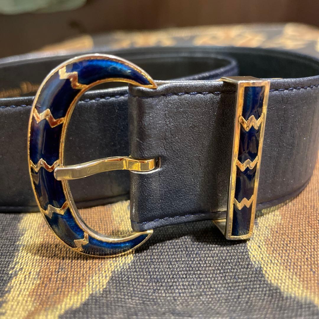 Christian Dior クリスチャンディオール　ウエストベルト　細身