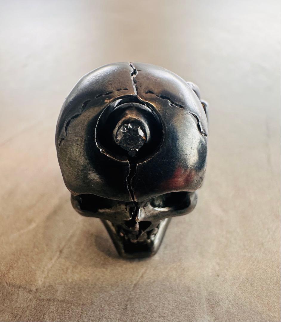 マジカルデザイン シルバー リング スカル 950 保管品