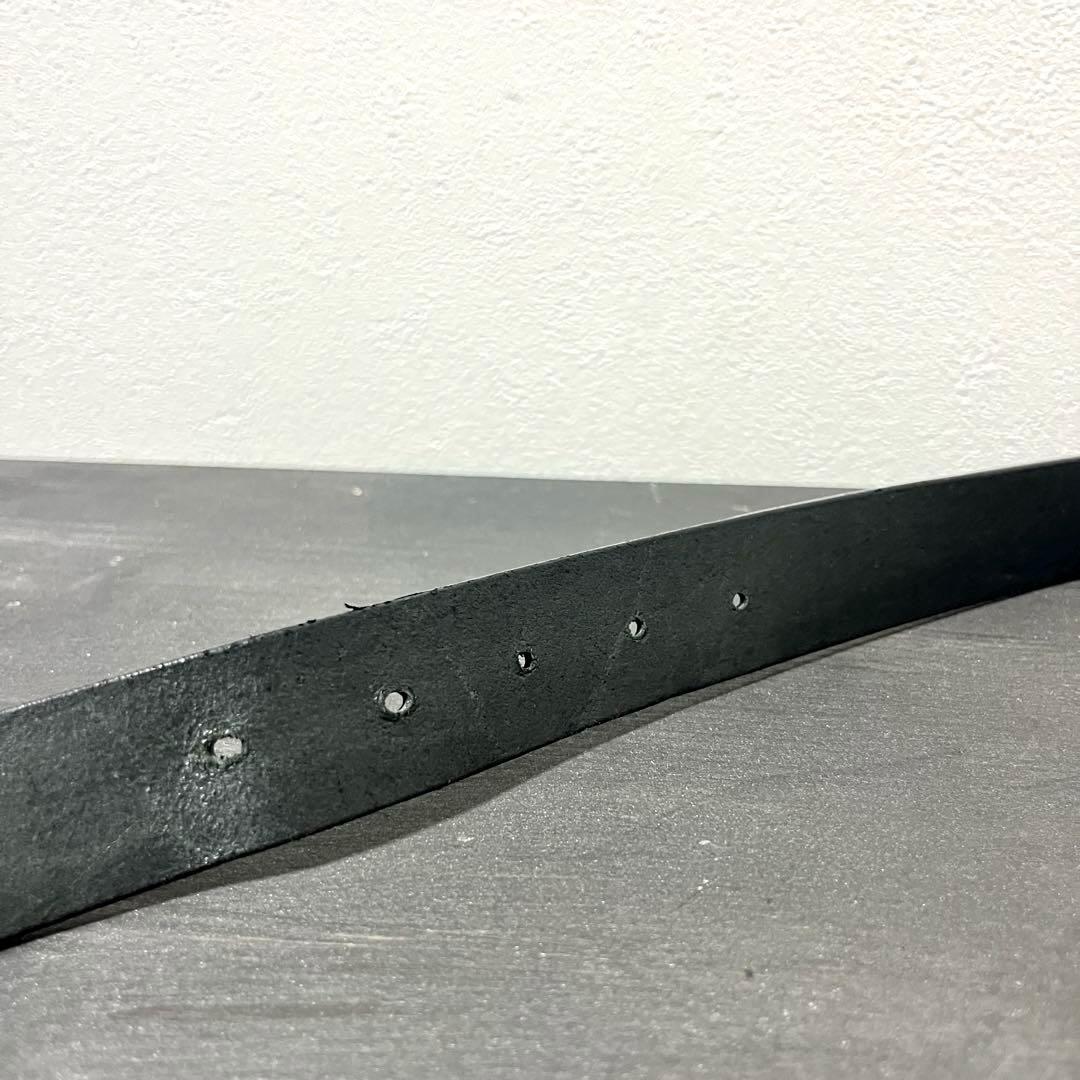 《HYSTERIC GLAMOUR》ロゴプリントレザーベルト 牛革 日本製