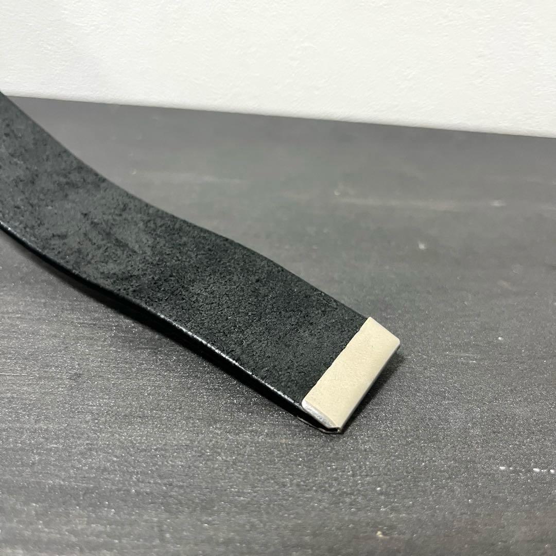 《HYSTERIC GLAMOUR》ロゴプリントレザーベルト 牛革 日本製