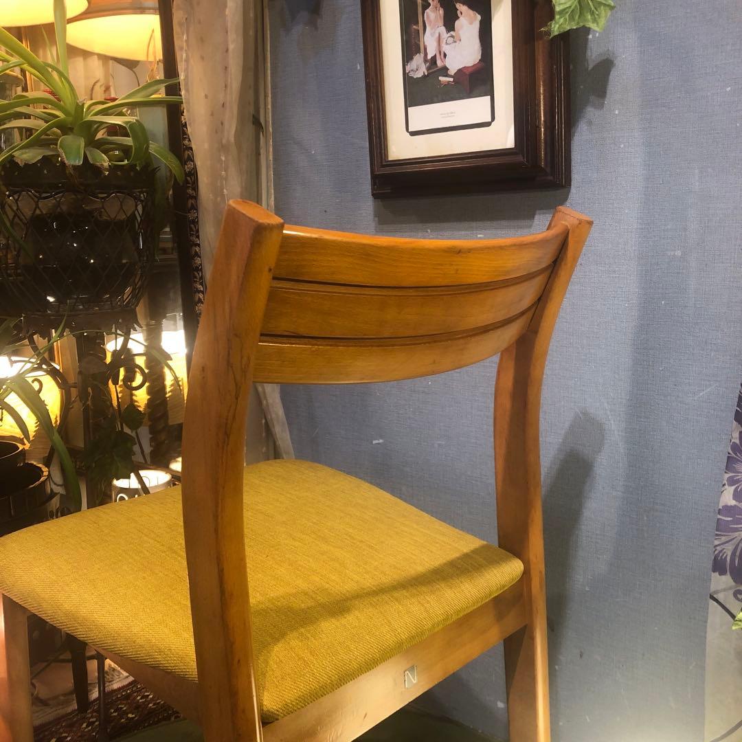 Sale L ２　NISSIN 日進木工 ヴィンテージ 軽量チェア