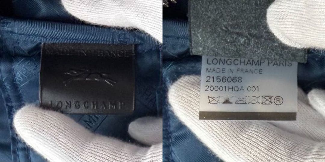 希少♡デカロゴ♡保存袋♡極美品♡Longchamp ロンシャン レザー リュック