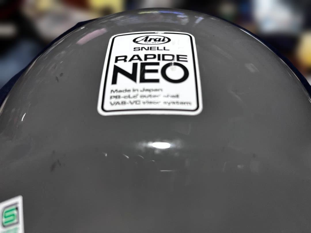 8686Arai ラパイドネオ　グレー　59〜60 L