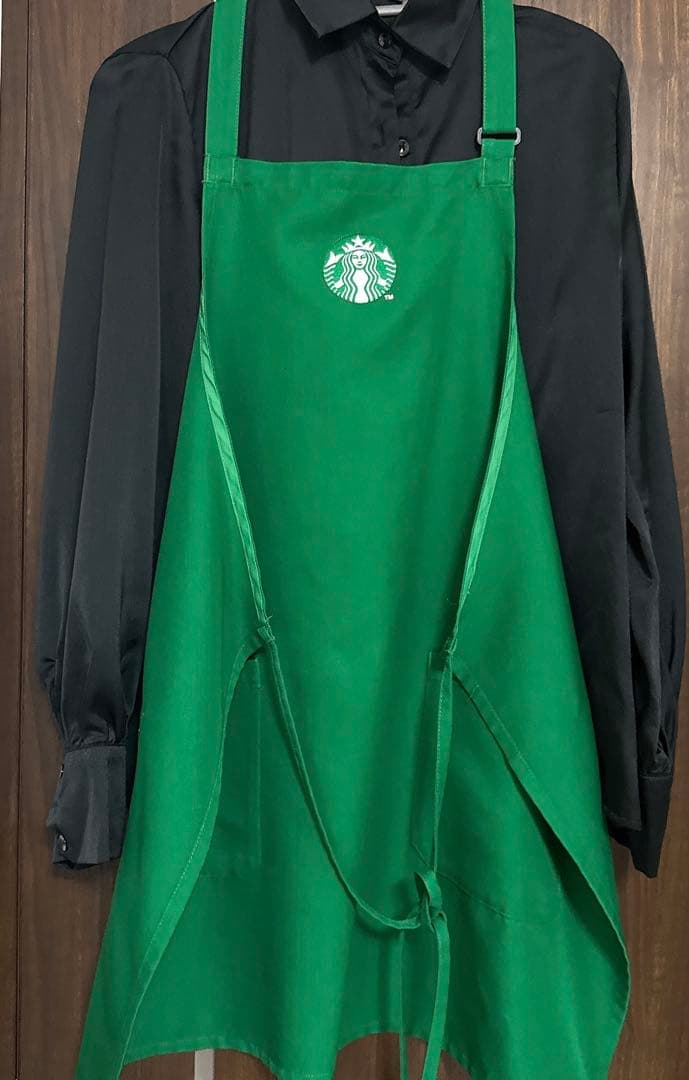 ✩Starbucks エプロンのみ グリーン 人気 商品 通販