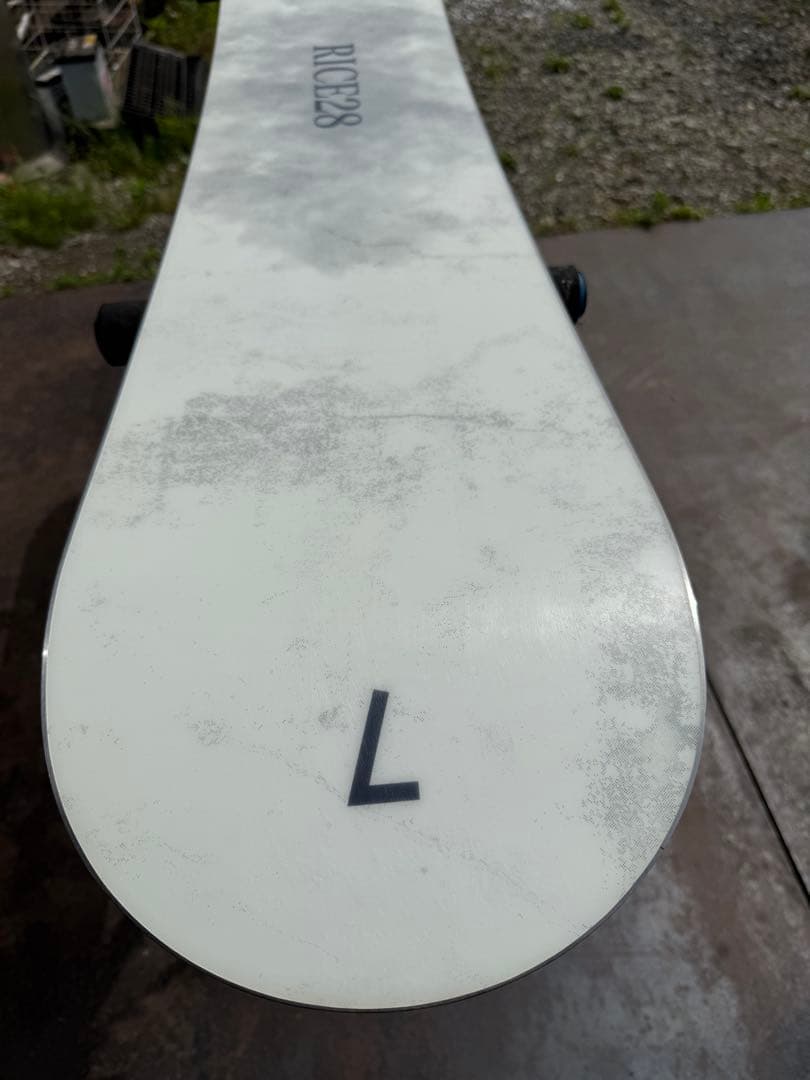 中古 美品RICE28 RT7 140cm スノーボード 紫色 23-24