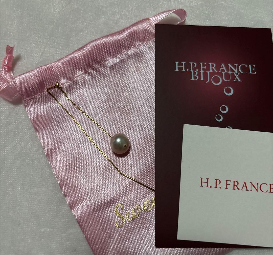 Sweet Pea パールロングピアス 片耳 K18 YG