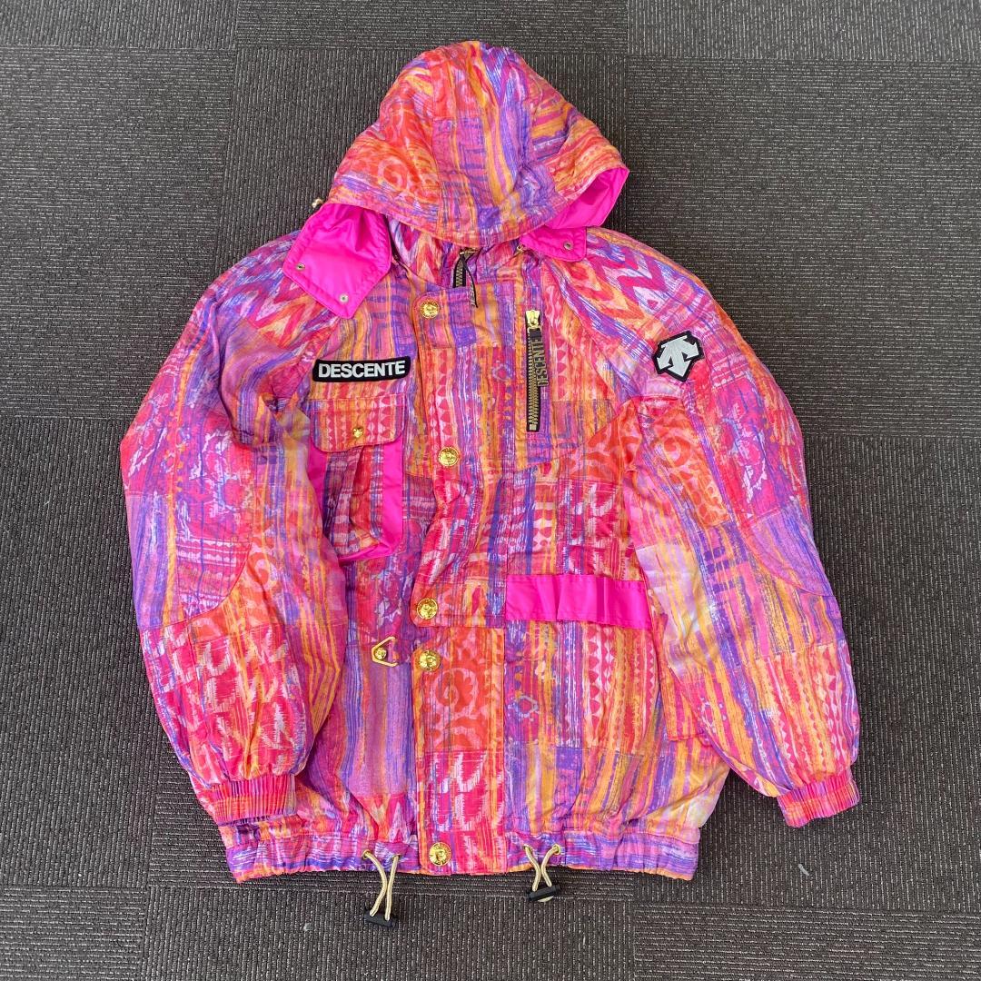 DESCENTE デサント OGASAKA SKI オガサカウェア 上下 ピンク