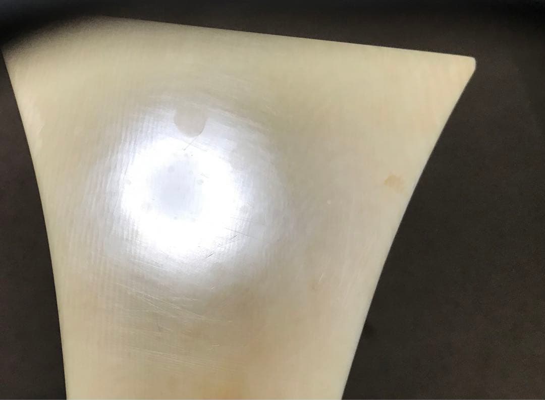 三味線撥96 天然素材マンモス/三味線/弦楽器