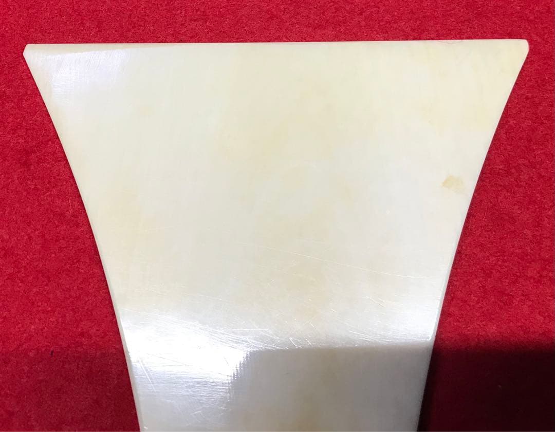 三味線撥96 天然素材マンモス/三味線/弦楽器