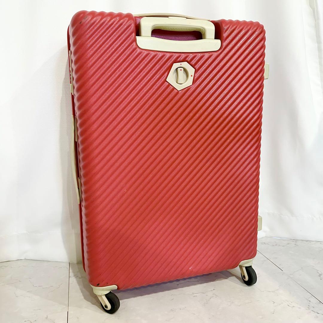 ハントマイン スーツケース キャリーケースTSAロック アネモネレッド
