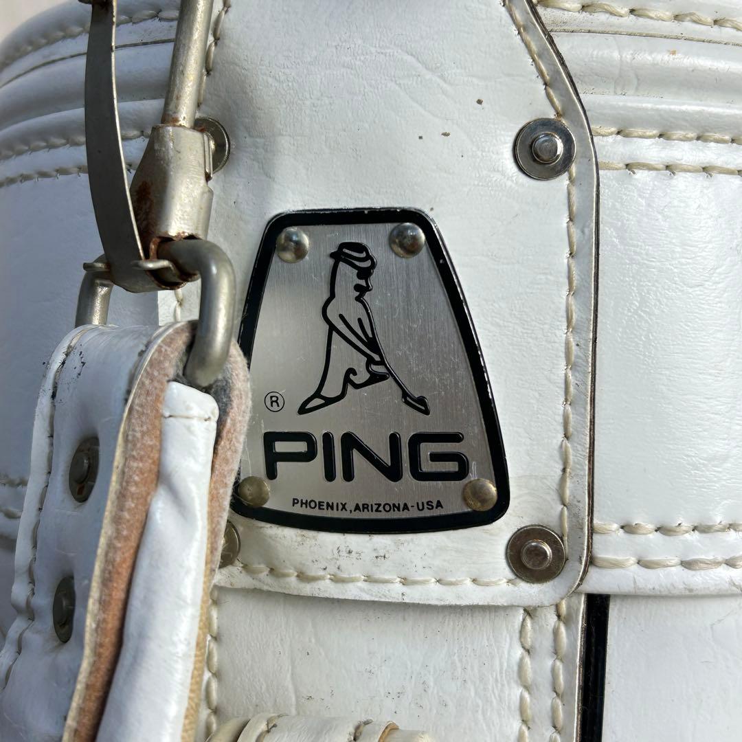 【激レア一点物】ピン PING ビィンテージ キャディバッグ 希少！