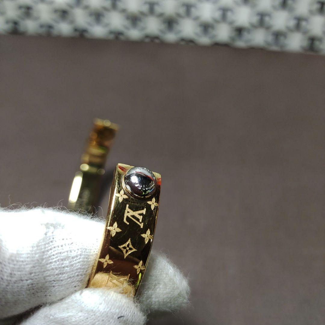 ルイヴィトン　M00251　ブレスレット　ナノグラム　ゴールド
