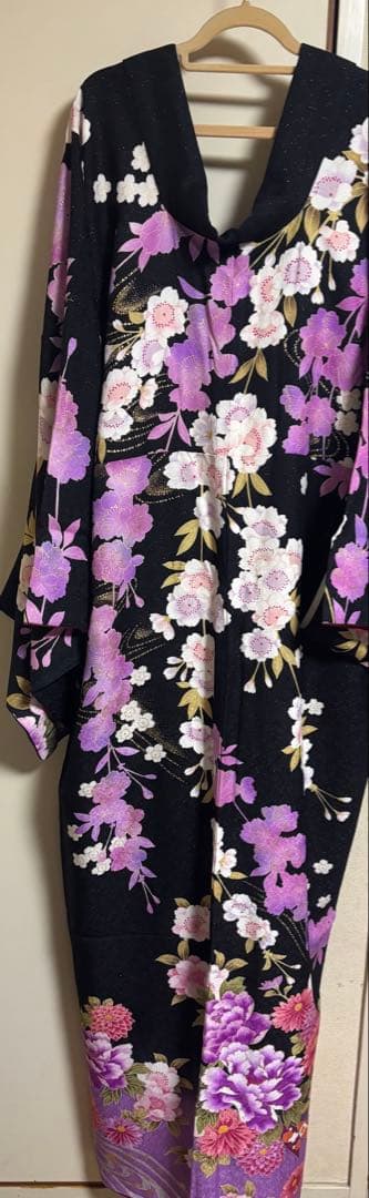 大衆演劇着物（女形着流し）