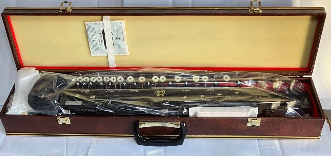 大正琴 電気式 新品未使用 アンプ、座奏譜面台、チューナー他一式付き