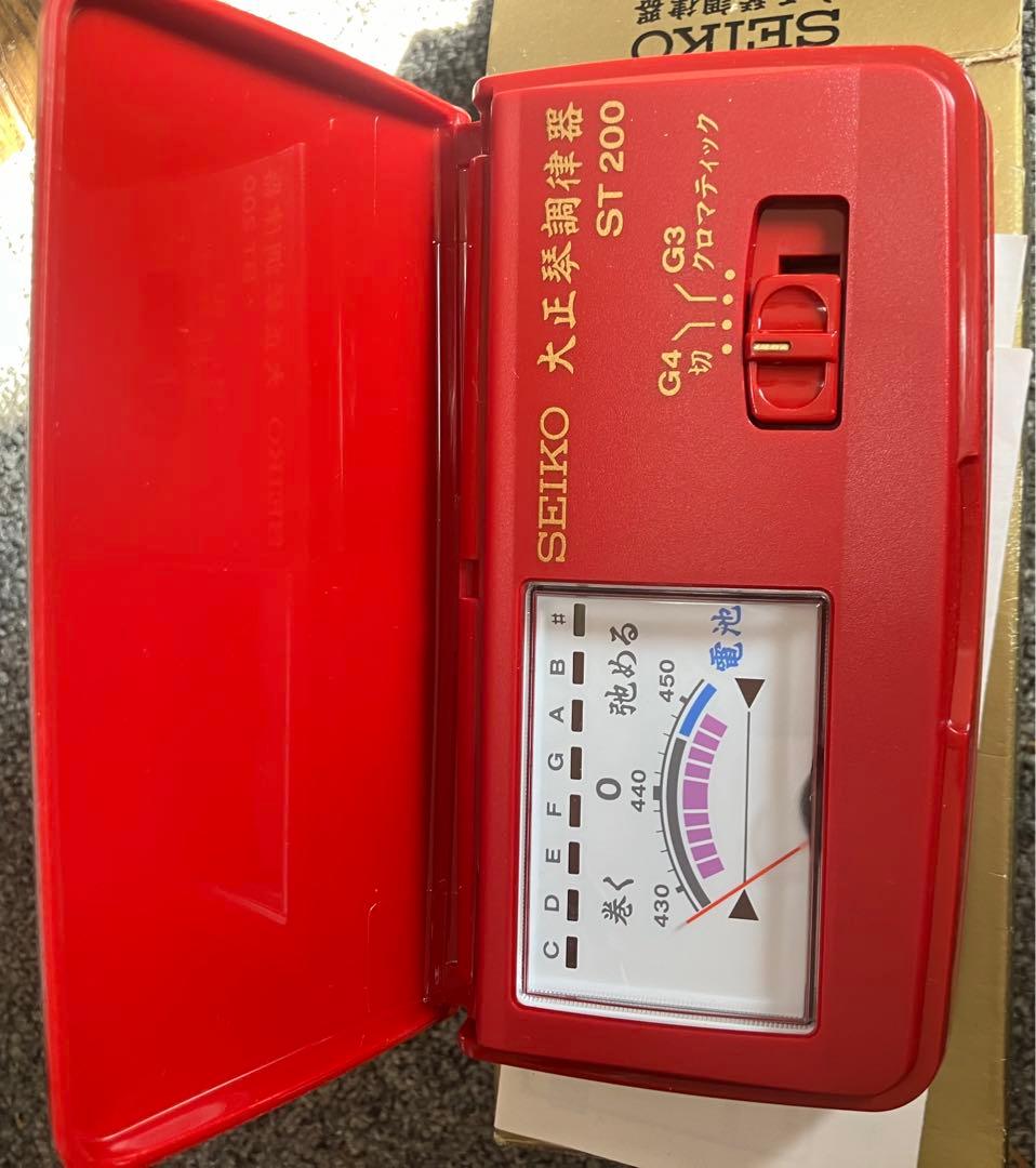 大正琴 電気式 新品未使用 アンプ、座奏譜面台、チューナー他一式付き