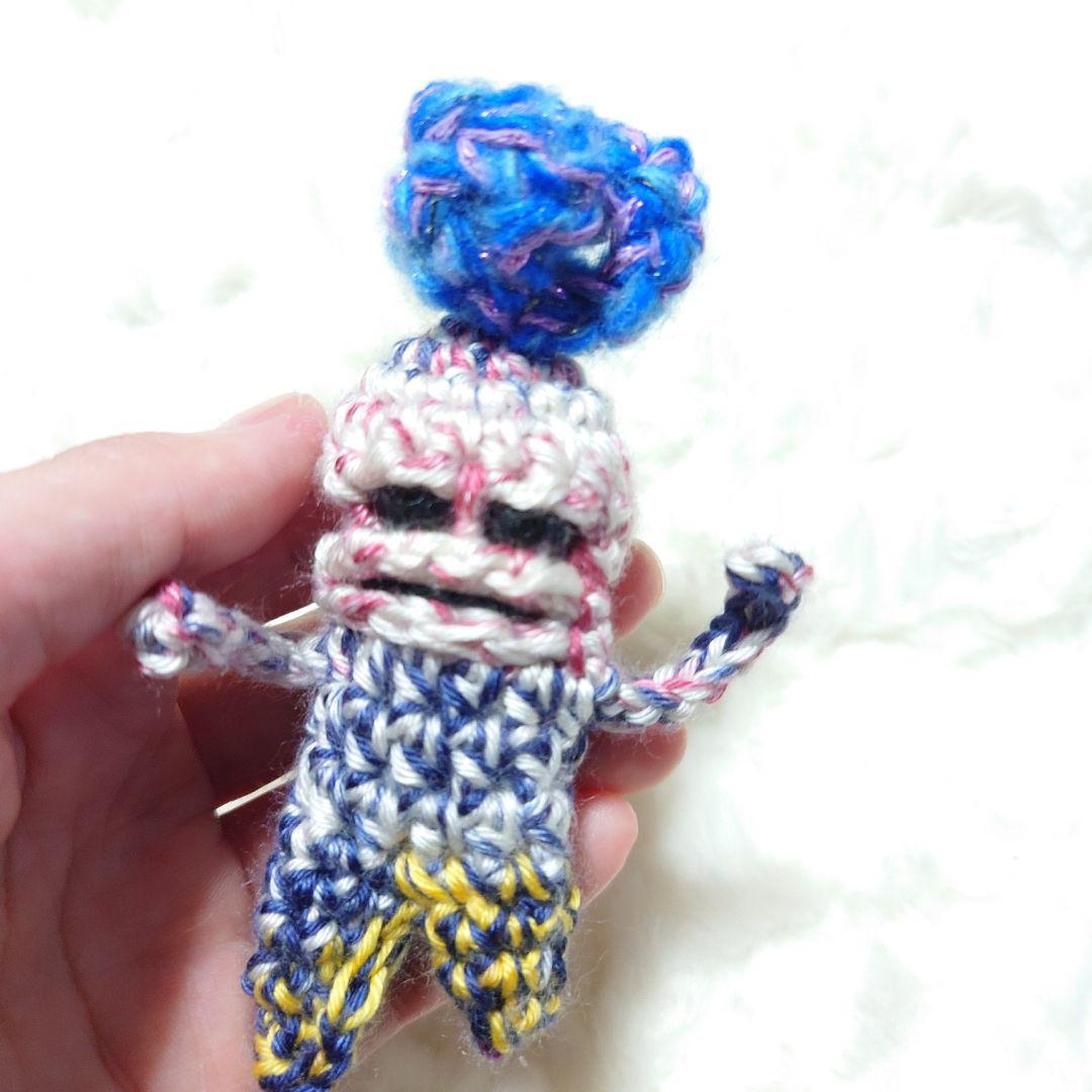 カラフルポップ マンドラゴラのあみぐるみ