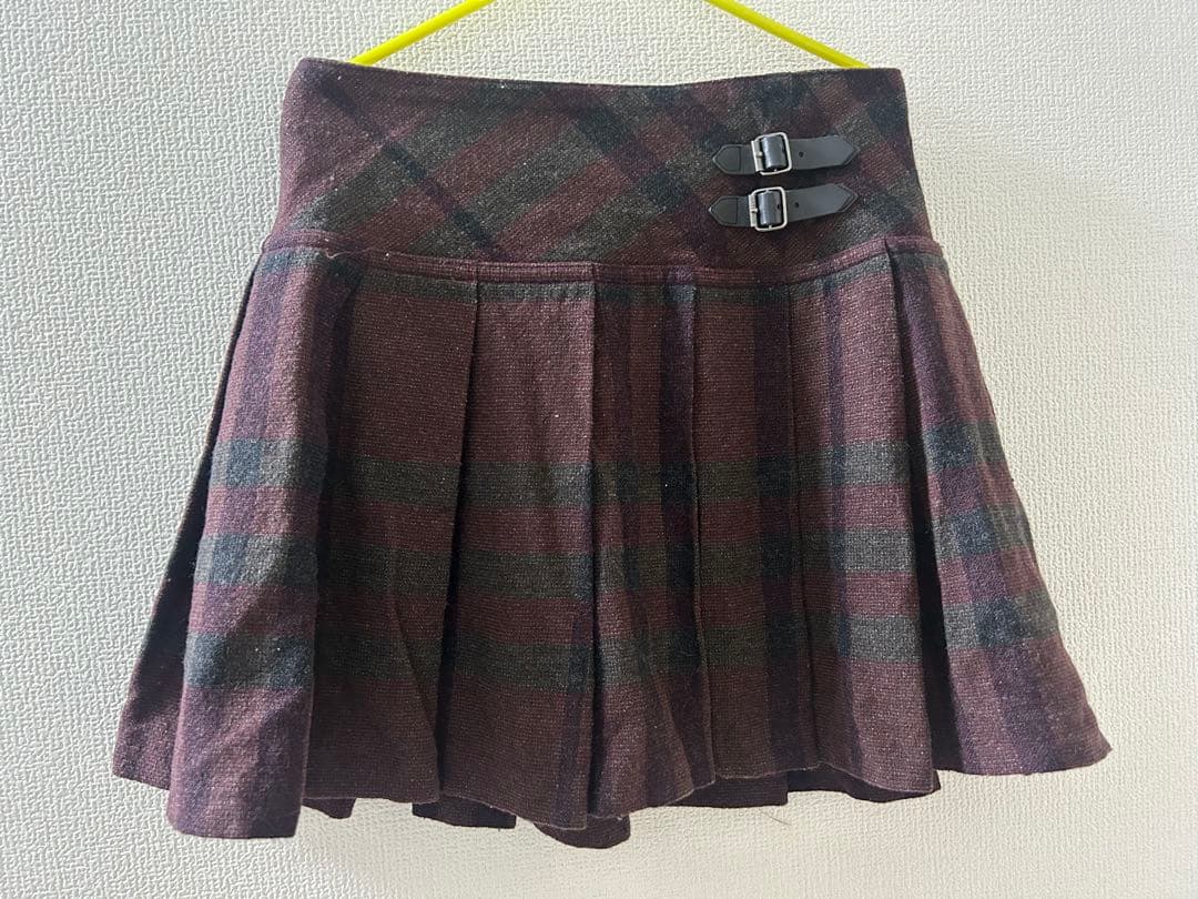 バーバリーチルドレン チェック柄プリーツスカート 8Y 128cm - メルカリ