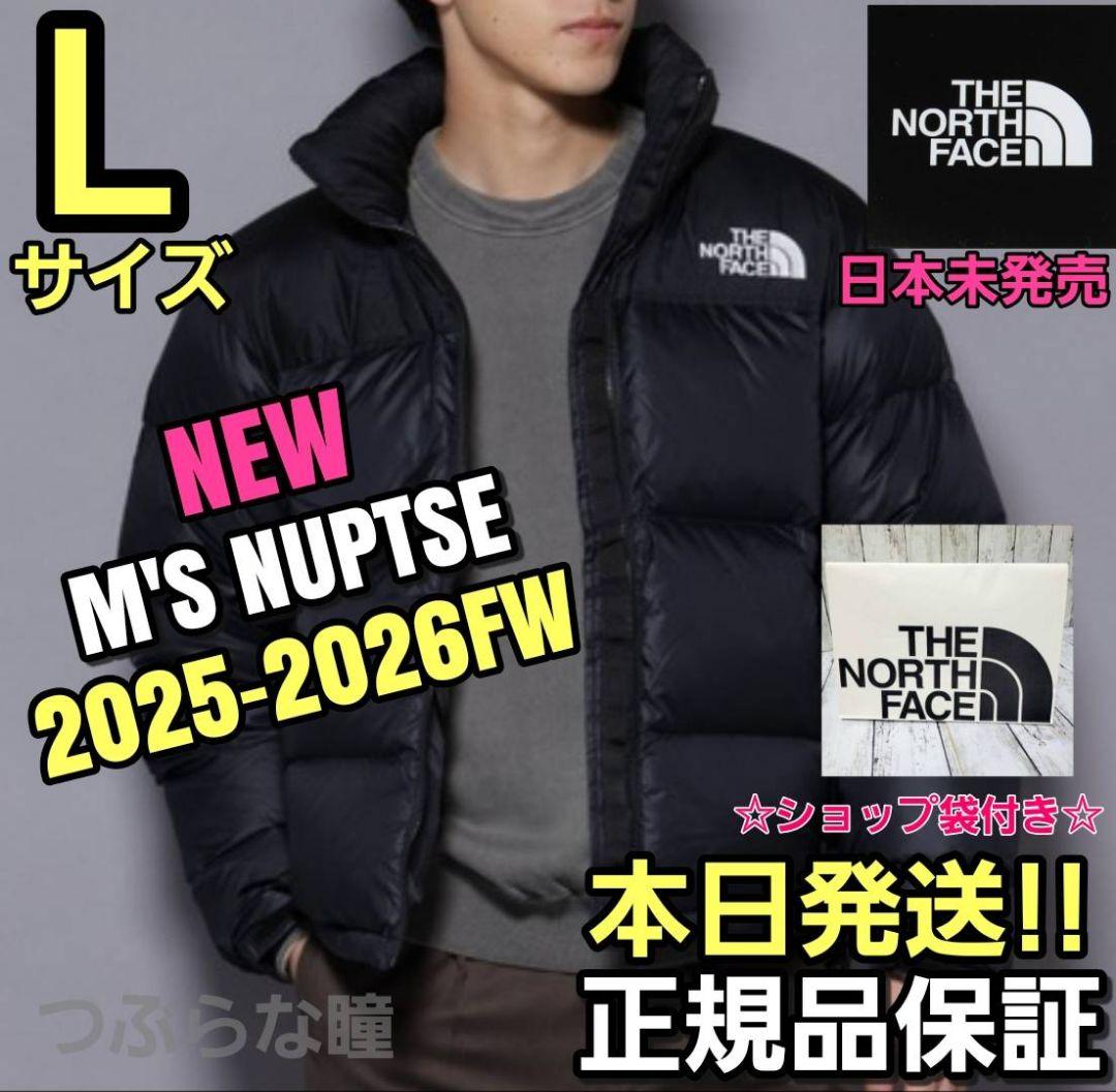 THE NORTH FACE NUPTSE ON BALL JACKET L黒