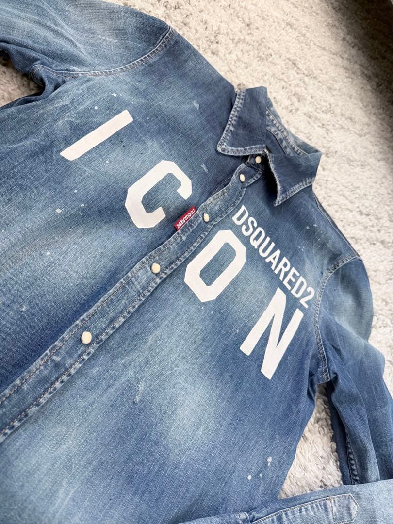 【t.kさま専用】DSQUARED2✨デニムシャ