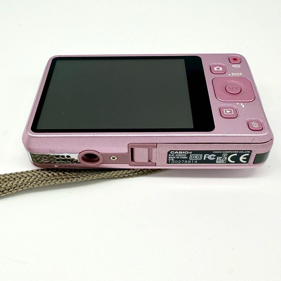 CASIO EXILIM EX-Z800 ピンク　コンデジ　デジカメ　カシオ