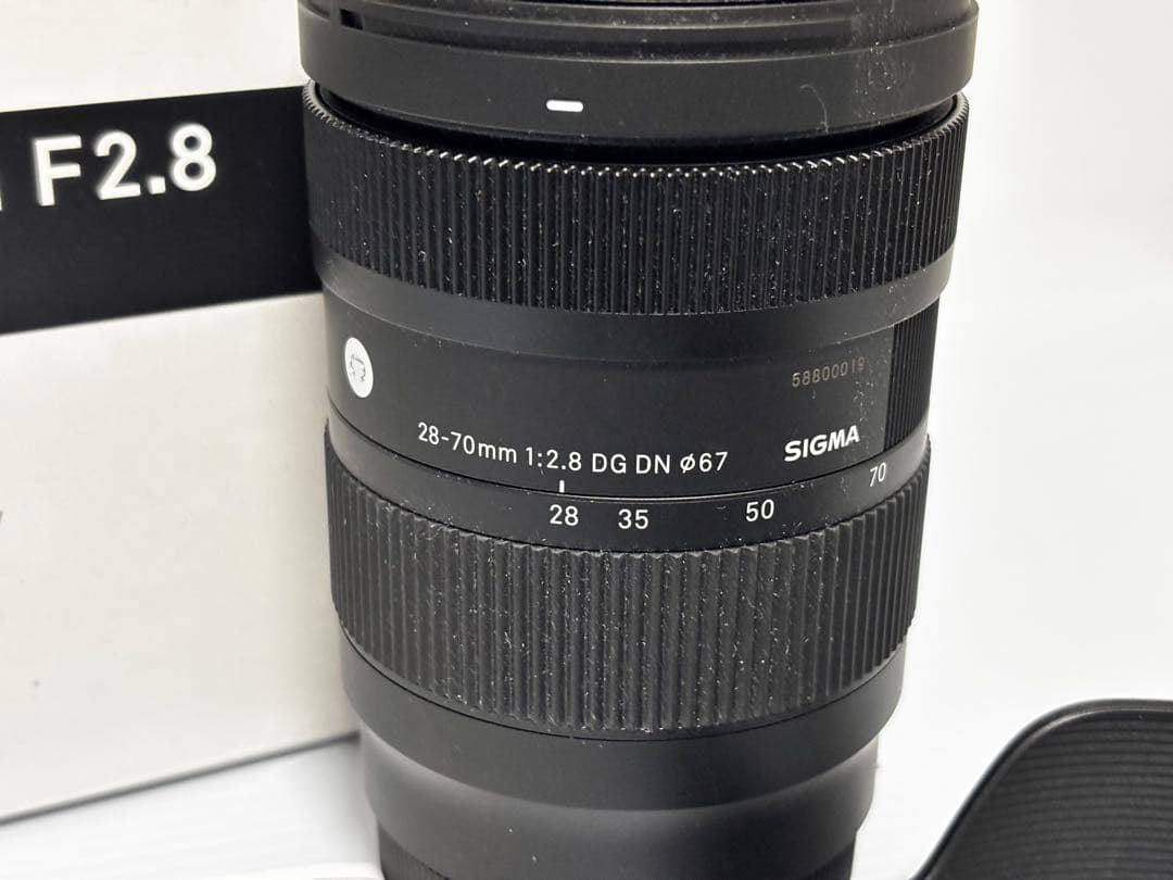 シグマSigma28-70mm F2.8 DG DN Lマウント