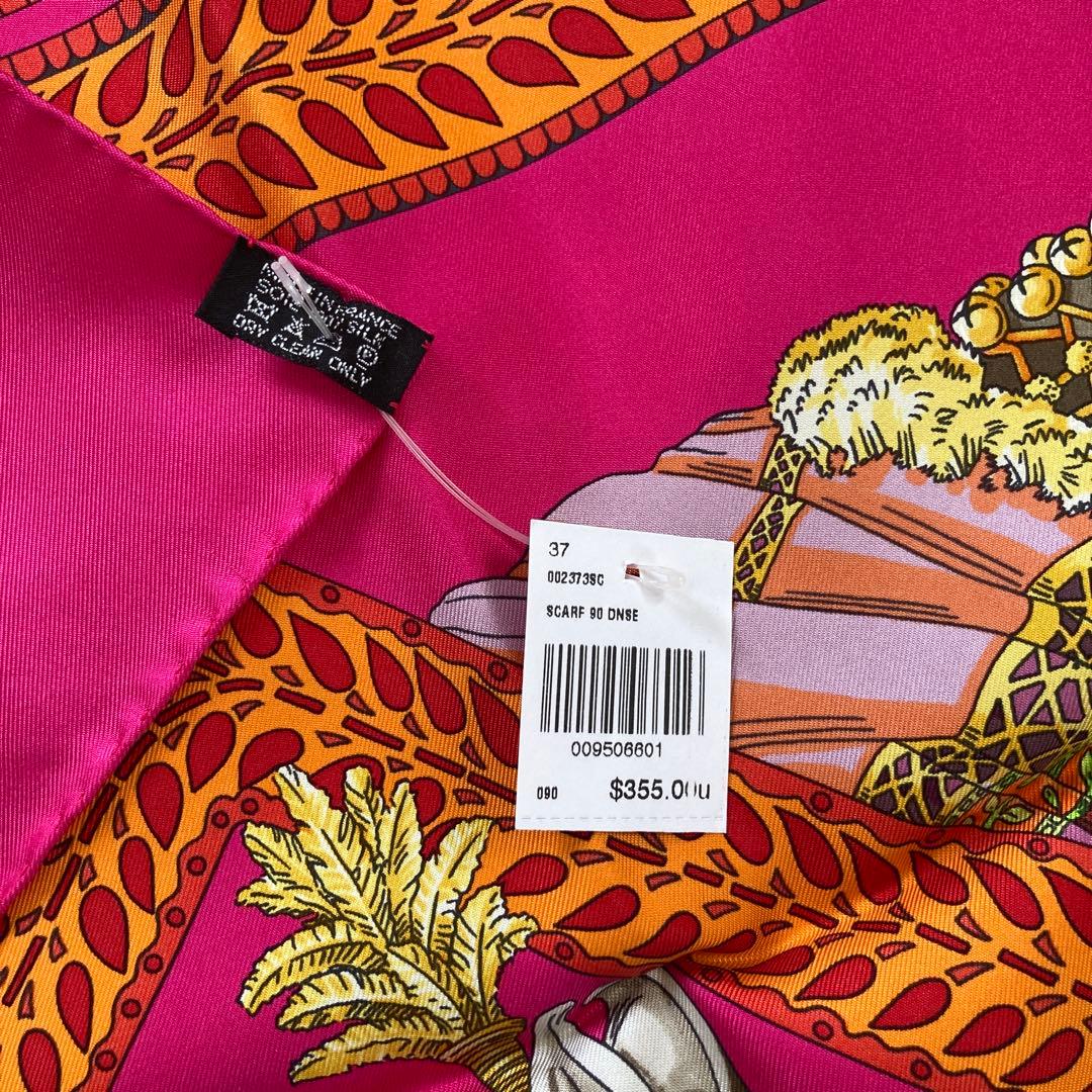 【新品未使用】HERMES エルメス スカーフ タグ付き
