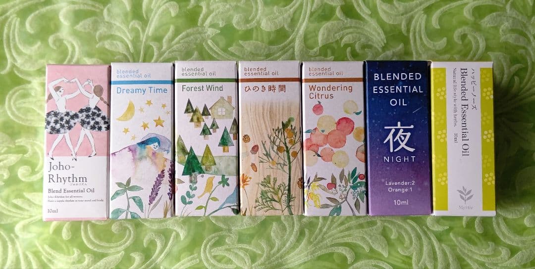 生活の木 ブレンドエッセンシャルオイル7本セット