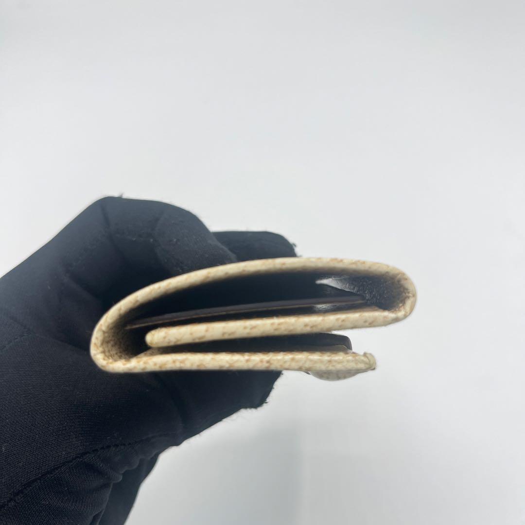 新品同様　Gucci GG柄　キャンバス　バンブー　6連　キーケース