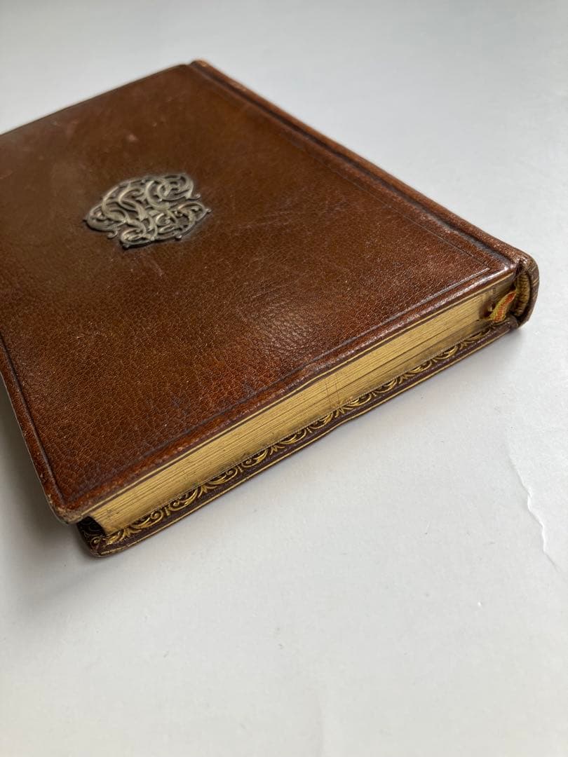 アール・ヌーヴォー　1899年　ミセル　フランスアンティーク　祈祷書　19世紀