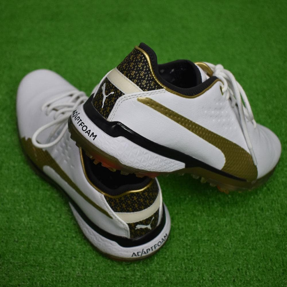 PUMA プーマ ゴルフシューズ【ホワイト/27.0ｃｍ】中古！