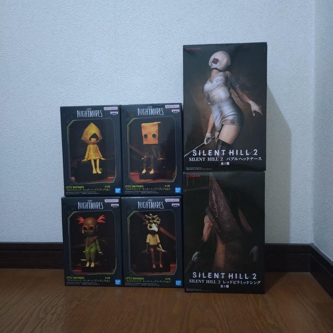 リトルナイトメアモニタートップフィギュア ＆ サイレントヒル 2 モノ
