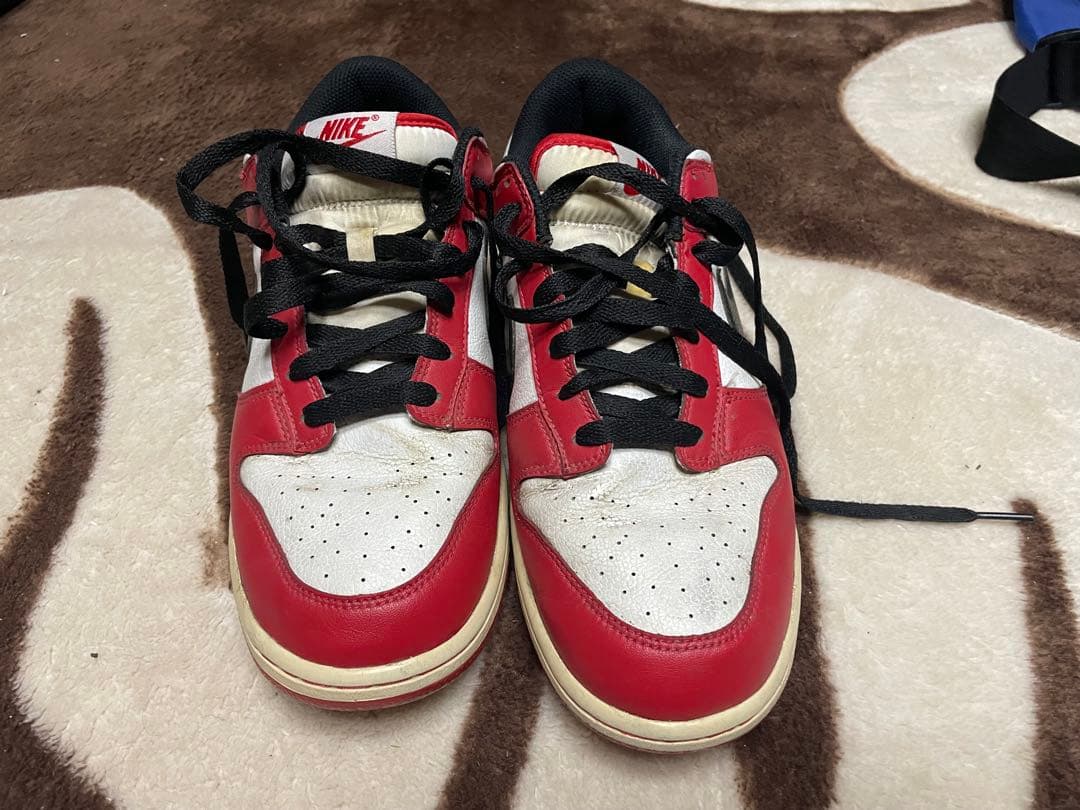 Nike ゴルフシューズ　ダンクlow レッド/ホワイト/ブラック
