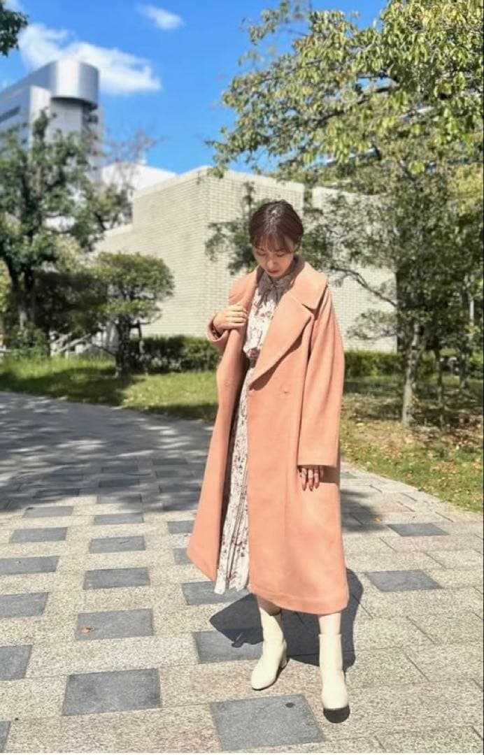 【最終価格】ストロベリーフィールズイチエ　ライトショートビーバーⅢ ロングコート