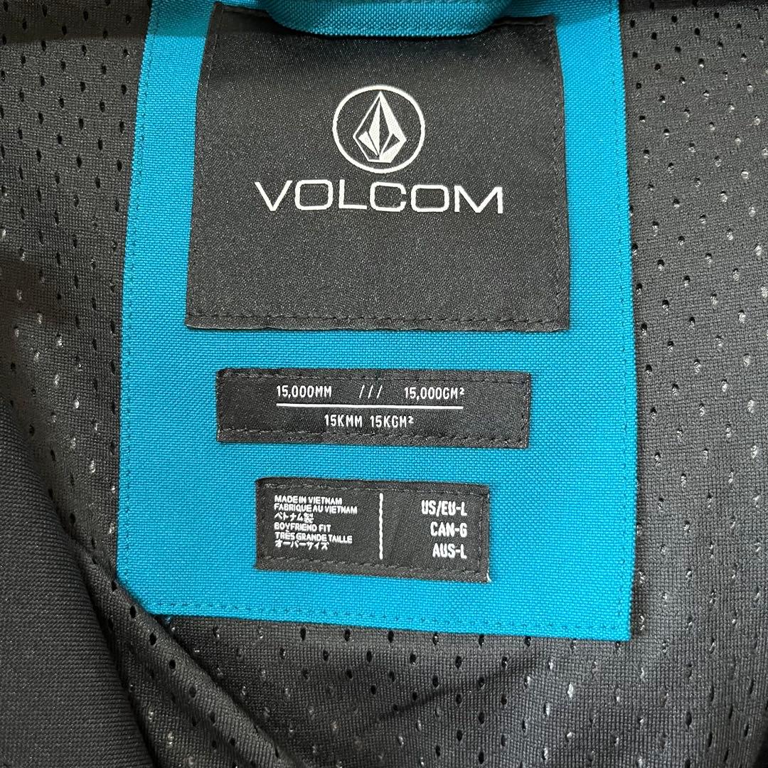 VOLCOM スノーボードウェア アノラック L 青/黒