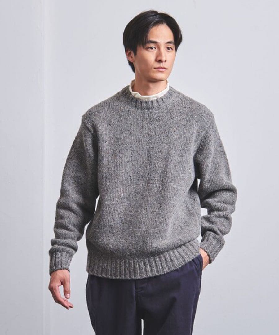 ツイードニットOUA TWEEDY NEP C/N UNITED ARROWS - メルカリ