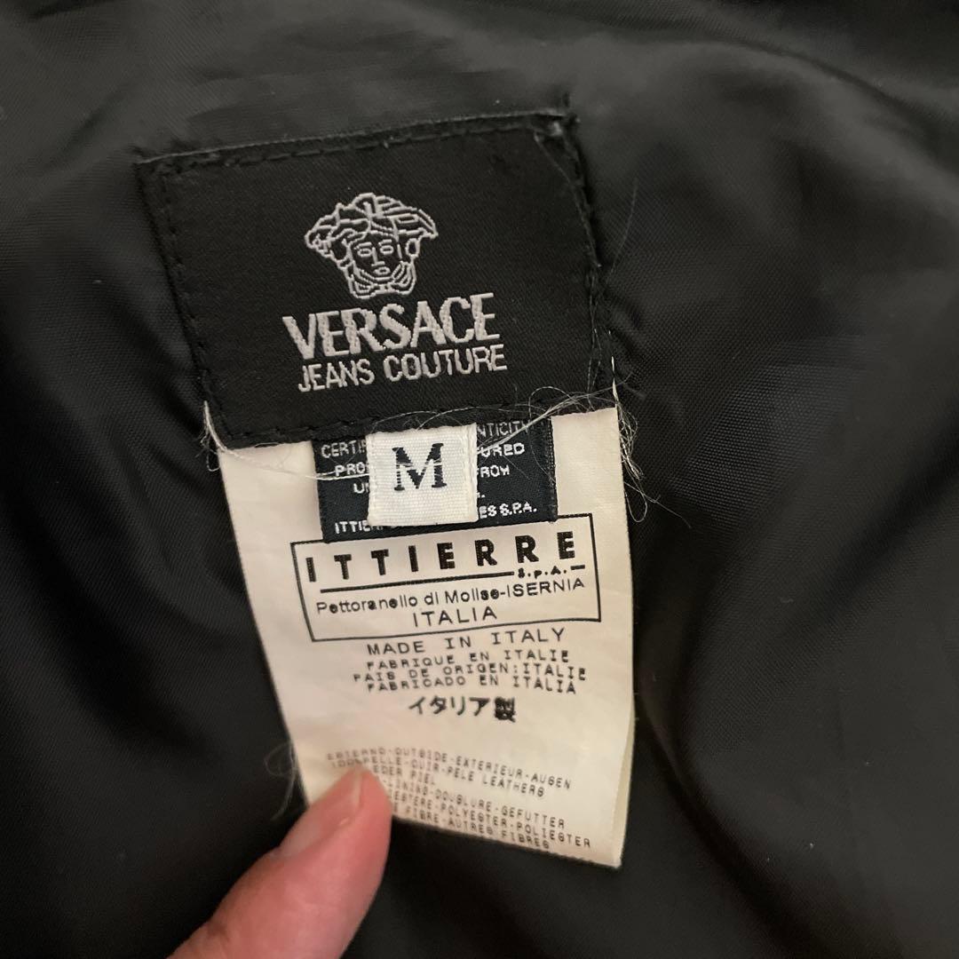 《最終値下げ》VERSACE JEANS COUTURE ライダース M