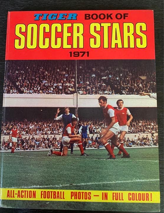 Tiger Book Of Soccer Stars 1971 表紙ハイバリー - メルカリ