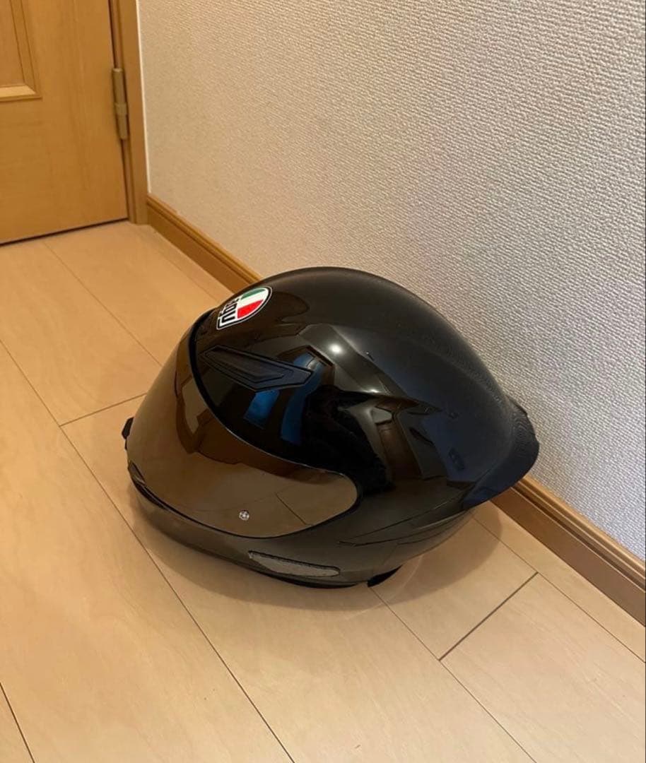 AGV フルフェイスヘルメット ブラック ミラーシールド