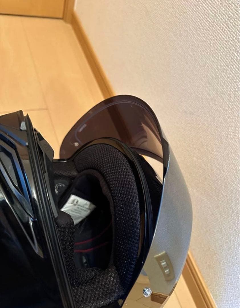 AGV フルフェイスヘルメット ブラック ミラーシールド