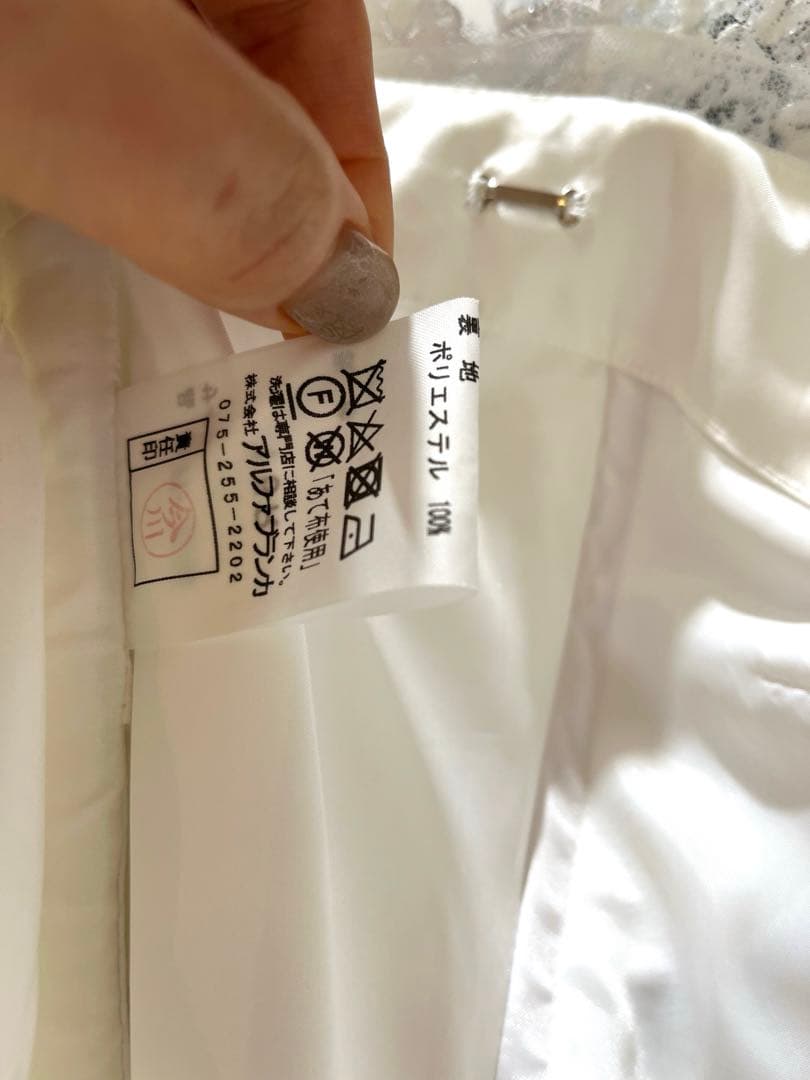 桂由美2wayウェディングドレス　ベールセット