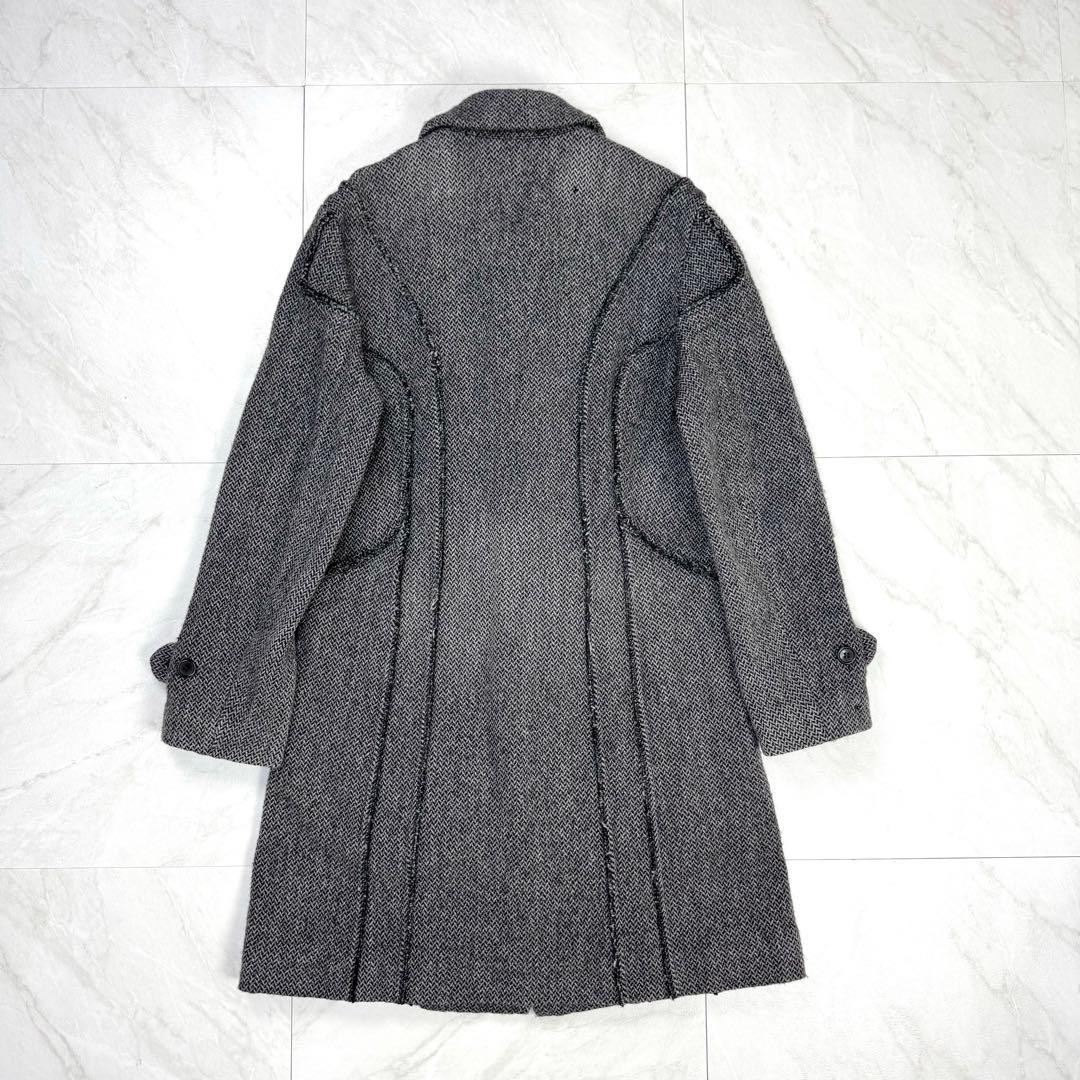 03AW 美品 コムデギャルソン オムプリュス カーブ期 ステンカラーコート M